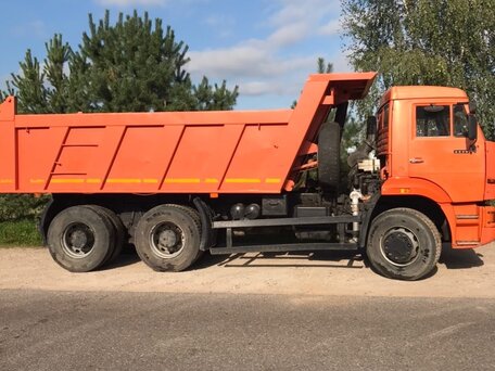 2011 КамАЗ 6520, оранжевый, 1300000 рублей, вид 3
