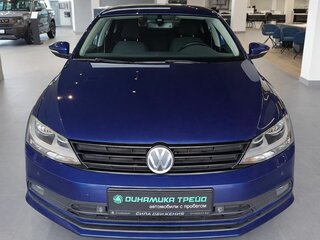 2015 Volkswagen Jetta VI Рестайлинг, синий, 1069000 рублей, вид 2