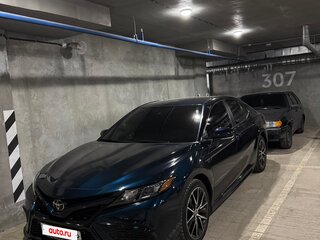 2020 Toyota Camry US Market VIII (XV70) Рестайлинг, синий, 2900000 рублей, вид 1