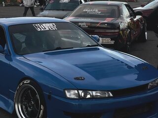 1994 Nissan Silvia VI (S14), синий, 1980000 рублей, вид 1