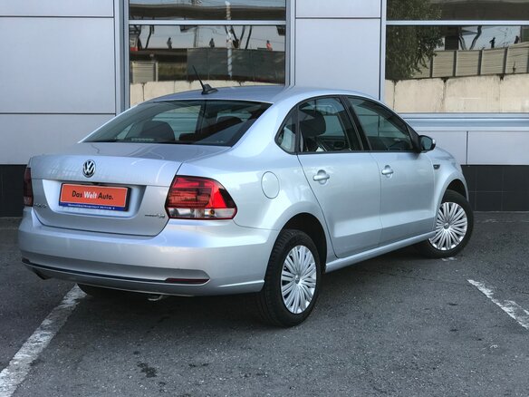 2018 Volkswagen Polo V Рестайлинг, серебристый - вид 5