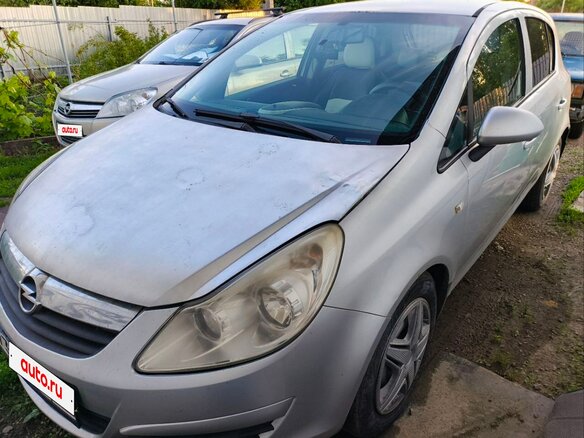 2008 Opel Corsa D, серебристый, 375000 рублей - вид 5