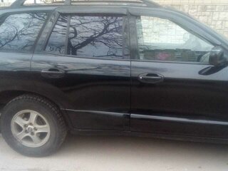 2001 Hyundai Santa Fe I, чёрный, 420000 рублей, вид 4