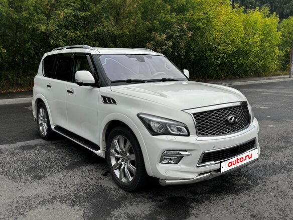 2012 Infiniti QX56 II, белый, 2490000 рублей - вид 8