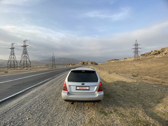 2005 Subaru Forester II Рестайлинг, серебристый - вид 2