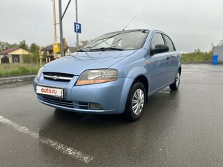 2005 Chevrolet Aveo I, голубой, 365000 рублей, вид 2