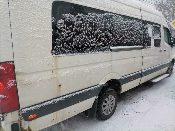 2010 Volkswagen Crafter, белый, 800000 рублей - вид 2