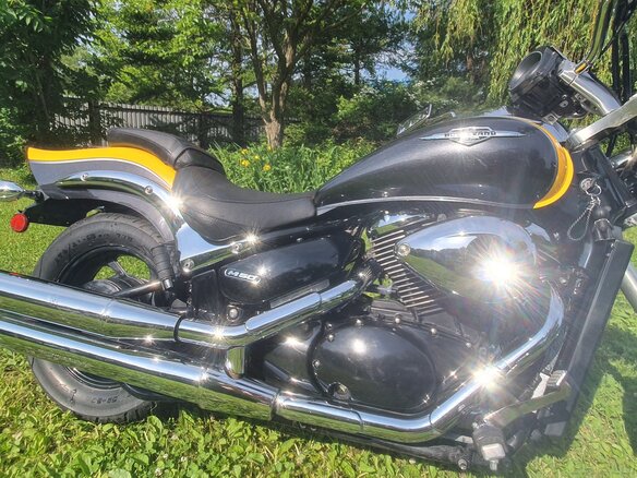 2008 Suzuki Boulevard M50, жёлтый, 555000 рублей - вид 7
