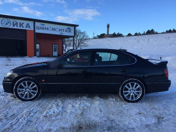 2004 Lexus GS 300 II Рестайлинг, чёрный - вид 10