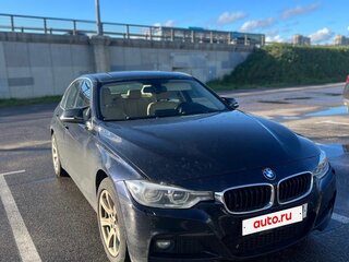 2015 BMW 3 серии 320d xDrive VI (F3x) Рестайлинг, синий, 1800000 рублей, вид 2