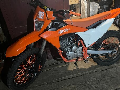 2024 Motoland XT300, оранжевый, 130000 рублей, вид 3