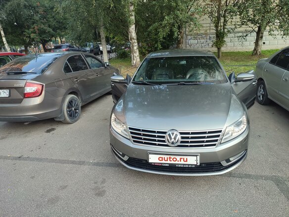 2012 Volkswagen Passat CC I Рестайлинг, бежевый, 1600000 рублей