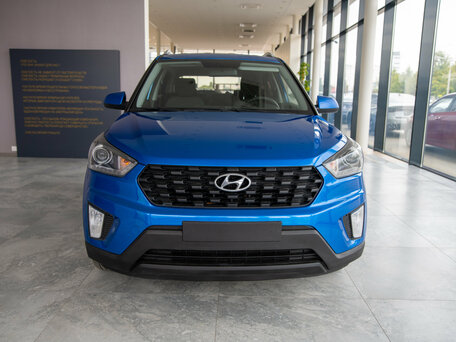 2020 Hyundai Creta I Рестайлинг, синий, 2480000 рублей, вид 2