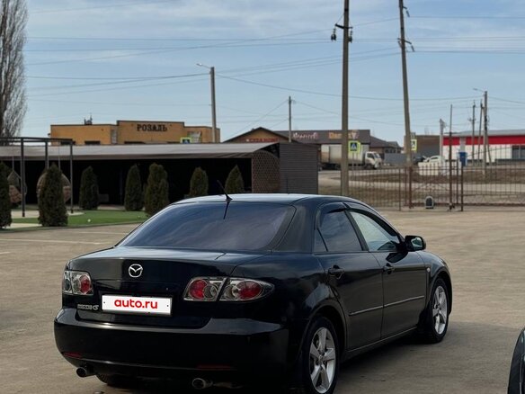 2006 Mazda 6 I (GG) Рестайлинг, чёрный, 520000 рублей - вид 4