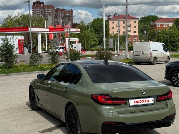 2021 BMW 5 серии 530d xDrive VII (G30/G31/G38) Рестайлинг, чёрный, 7490000 рублей - вид 4