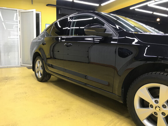 2013 Skoda Octavia III (A7), чёрный, 1200000 рублей - вид 6