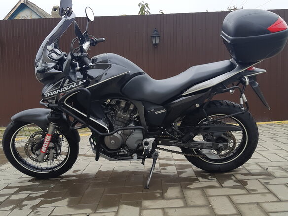 2009 Honda XL700V Transalp, чёрный - вид 8