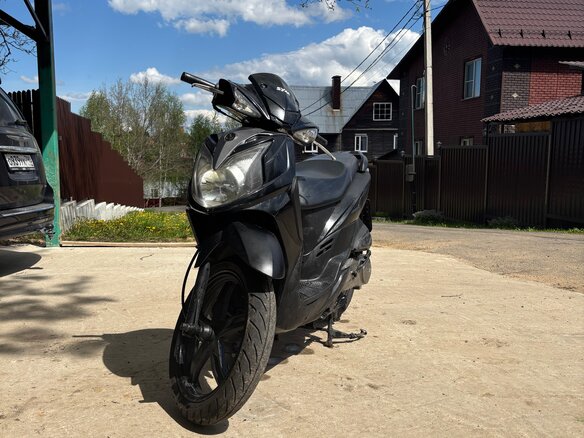 2012 Sym Symphony 125, чёрный, 110000 рублей