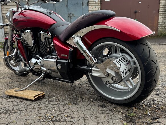 2008 Honda VTX 1800, красный, 1500000 рублей - вид 9