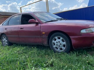 1993 Mazda 626 IV (GE), красный, 220000 рублей, вид 2
