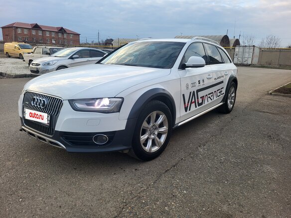 2013 Audi A4 allroad IV (B8) Рестайлинг, белый, 1400000 рублей - вид 1
