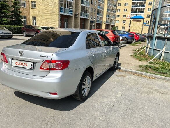 2013 Toyota Corolla X (E140, E150) Рестайлинг, серый, 970000 рублей - вид 5