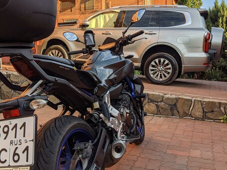 2014 Yamaha MT-07 (FZ-07), чёрный, 674500 рублей, вид 2