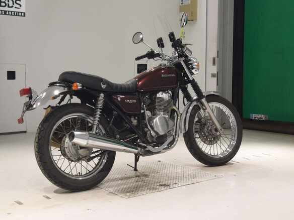 2004 Honda CB 400SS, пурпурный, 400000 рублей - вид 4