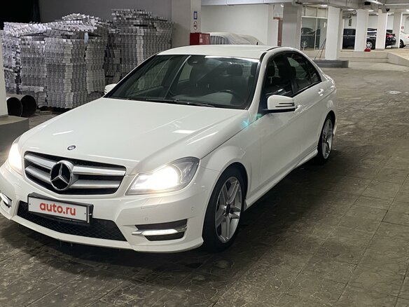2012 Mercedes-Benz C-Класс 180 III (W204) Рестайлинг, белый - вид 4