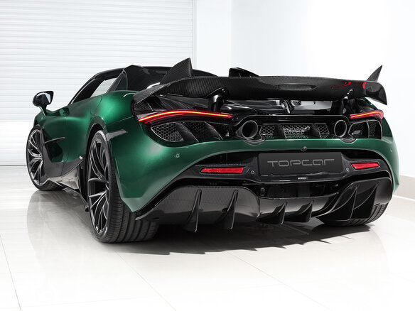 2019 McLaren 720S, зелёный - вид 4