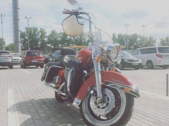 1997 Harley-Davidson Road King, красный - вид 1