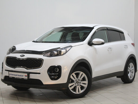 2017 Kia Sportage IV, белый