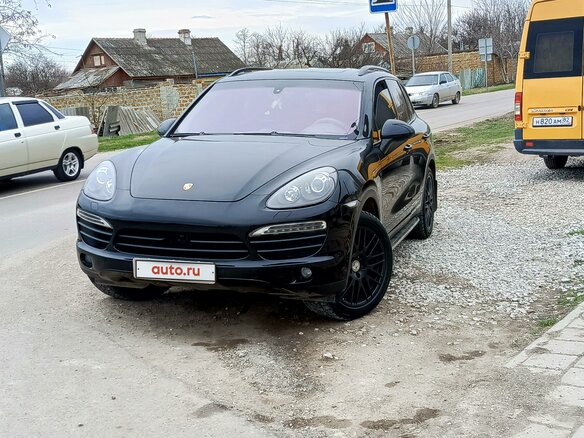 2010 Porsche Cayenne S II (958), чёрный, 2650000 рублей - вид 3