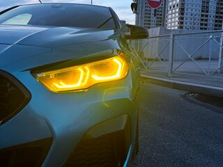 2019 BMW 2 серии Gran Coupe M235i xDrive F44, голубой, 3000000 рублей, вид 5