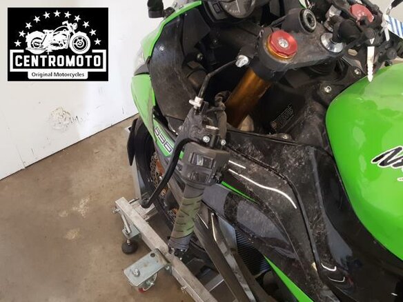 2013 Kawasaki ZX-6 Ninja, зелёный - вид 9