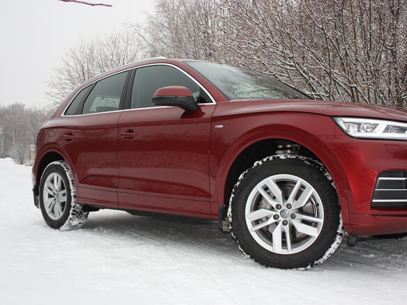 2019 Audi Q5 II (FY), красный - вид 5