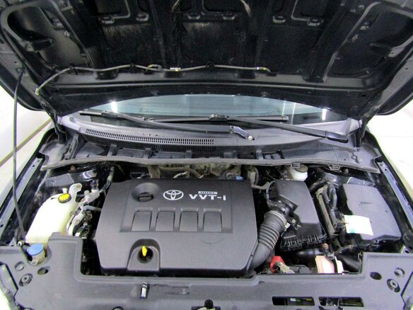 2008 Toyota Corolla AMT X (E140, E150), чёрный - вид 9