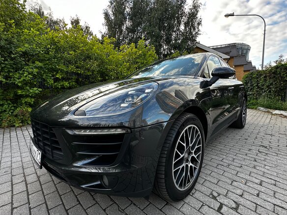 2017 Porsche Macan S Diesel I, серый - вид 4