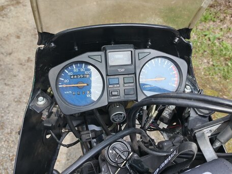 1992 Yamaha XTZ660 Tenere, чёрный, 250000 рублей, вид 4