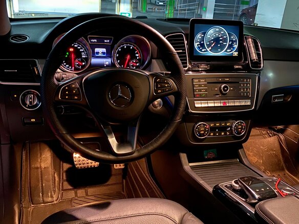 2016 Mercedes-Benz GLE AMG 43 AMG I (W166), белый - вид 5