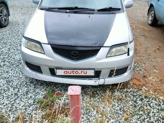 2002 Mazda Premacy I (CP), серый, 350000 рублей, вид 1
