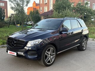 2015 Mercedes-Benz GLE 300 I (W166), синий, 3370000 рублей, вид 1