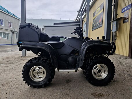 2008 Yamaha Grizzly 550, чёрный, 400000 рублей, вид 2
