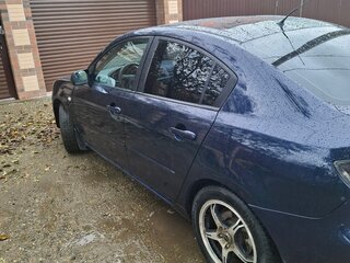 2008 Mazda 3 I (BK) Рестайлинг, синий, 550000 рублей, вид 4