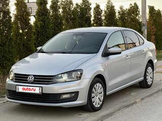 2018 Volkswagen Polo V Рестайлинг, серебристый, 920000 рублей, вид 1