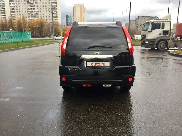 2012 Nissan X-Trail II Рестайлинг, чёрный - вид 6