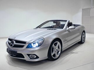 2008 Mercedes-Benz SL-Класс 550 V (R230) Рестайлинг 2, серебристый, 4500000 рублей, вид 2
