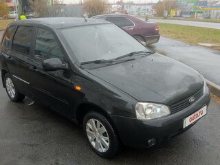 2013 Lada (ВАЗ) Kalina I, чёрный, 420000 рублей, вид 1