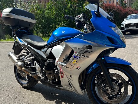 2010 Suzuki GSX 650F, синий, 550000 рублей, вид 1