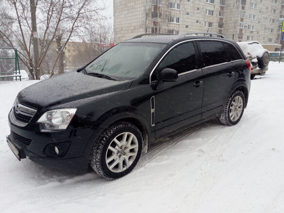 2012 Opel Antara I Рестайлинг, чёрный, 1250000 рублей - вид 1